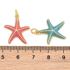 Pendentifs d'émail en laiton &nbsp;KK-CBAEBFB-14G