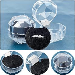 Прозрачные пластиковые кольца&nbsp;OBOX-CA0001-001A