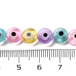 Ручной сглаза бусины бисер нитей LAMP-G164-10B