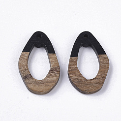 Подвески из смолы и ореха&nbsp;RESI-T023-A-17E