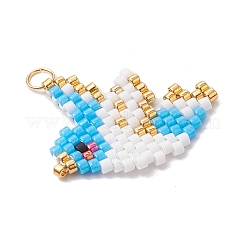 Стеклянные подвески из бисера&nbsp;PALLOY-MZ00595