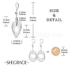 925 orecchini a monachella in argento sterling rodiato&nbsp;JE802A