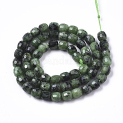 Rubino naturale in perline zoisite fili&nbsp;G-R465-11