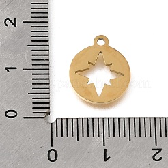 Anhänger aus 304 Edelstahl&nbsp;STAS-E532-04G-B