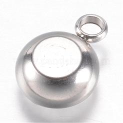 Подвески из нержавеющей стали 304 со стразами&nbsp;STAS-G082-09