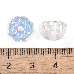 Прозрачные акриловые бусины с УФ-покрытием&nbsp;OACR-S145-12