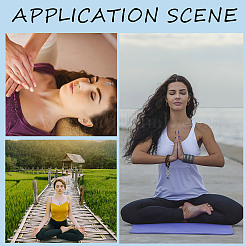 4 комплект 7 стилей подвесок из сплава с чакрами и смешанной каменной крошкой FIND-CN0001-30