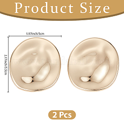 2 broches de aleación.&nbsp;JEWB-CP0001-58G