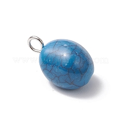 Хрустящие непрозрачные акриловые бусины&nbsp;PALLOY-JF03800-02