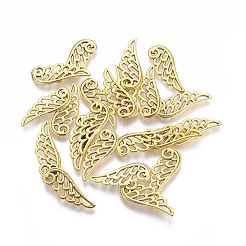 Tibetischer stil Aluminium Anhänger & Charms&nbsp;LS-TIBEP-LF10839YKG-AG-LF