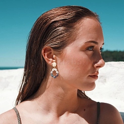 10 шт. бусины из натурального пресноводного жемчуга&nbsp;PEAR-YW0001-44