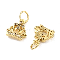 Латунные микро проложить кубического циркония подвески KK-C092-15G