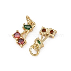 Латунные микро проложить кубического циркония подвески&nbsp;KK-Z120-08G-03