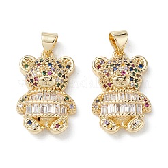 Латунные микро проложить кубического циркония подвески KK-M240-18