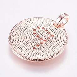 Латунные подвески KK-K218-P