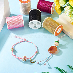 6 рулон полиэстеровой металлизированной нити 6 цветов OCOR-TA0002-82B