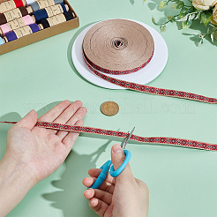 15 ярд полиэстеровых лент для вышивки в этническом стиле&nbsp;OCOR-PH0006-88