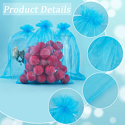 30 шт. большие мешочки из органзы&nbsp;OP-SP0001-03B-05