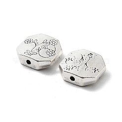 Сплавочные овальные бусины тибетского стиля &nbsp;FIND-Q094-32AS