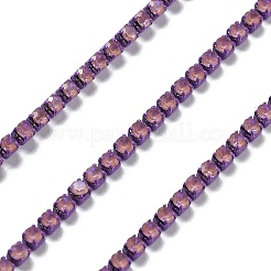 Chaîne de tasse en verre avec strass en fer&nbsp;CH-U001-01V