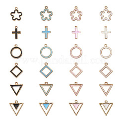 Подвески из эмали и сплава&nbsp;ENAM-TA0002-05G