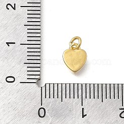 Подвески в форме сердца из латуни и натуральных ракушек KK-D431-025B-01G