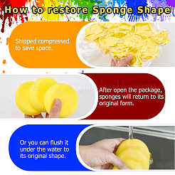 24 шт. губчатые чернильные печатные подушечки&nbsp;AJEW-SP0002-92