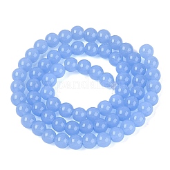Nachahmung Jade Glasperlen &nbsp;GLAA-T032-J6mm-08