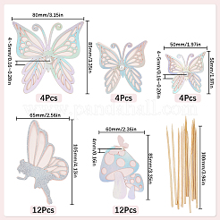 12 набор из 3-х наборов украшений для торта в виде грибов DIY-SC0024-82