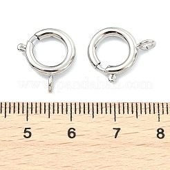Chiusure ad anello a molla in ottone Shegrace&nbsp;XGRPCN932-223P