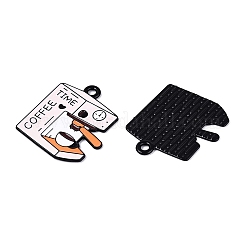 Pendentifs en émail en alliage de peinture de cuisson&nbsp;PALLOY-T093-17