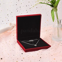 Бархат ожерелье коробки&nbsp;X-VBOX-G003-01