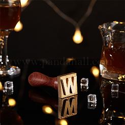 1 шт. головка штампа из латуни золотистого тона DIY-OC0004-49W