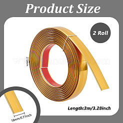 Пластиковая кромка ПВХ DIY-WH0581-03