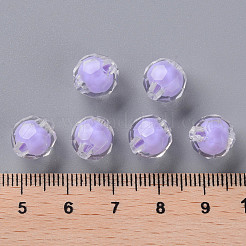 Abalorios de acrílico transparentes&nbsp;TACR-S152-04A-SS2114