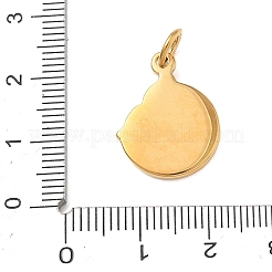 Pendentifs en acier inoxydable 304&nbsp;STAS-G391-01G-01