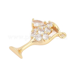 Латунные микро проложить кубического циркония подвески&nbsp;LS-ZIRC-P122-06G-01