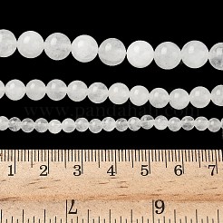 Натуральный белый нефритовый шарик нити G-G666-07A