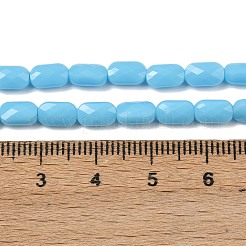 Непрозрачное стекло бисер нитей&nbsp;GLAA-Z018-D20