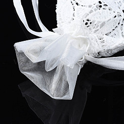 Подарочные пакеты на шнурке из хлопкового волокна и акрилового волокна OP-Q053-004