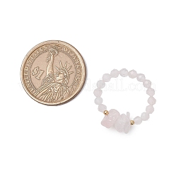 Кольца из натурального розового кварца RJEW-TA00191-03