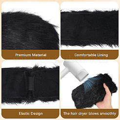 1шт. Теплые повязки на голову из пряжи из искусственного меха&nbsp;COHT-CY0001-01F