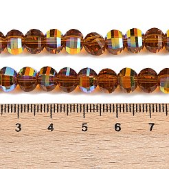 Гальванизируйте прозрачное стекло бисер нитей&nbsp;EGLA-B011-08A-AB09