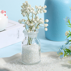 Прозрачная гальваническая поделка из измельченного стекла&nbsp;GLAA-SC0001-98A-01