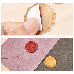 Клейкая сургучная печать наклейки DIY-WH0201-08A