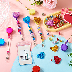 Наборы для изготовления выдвижных катушек для значков своими руками DIY-BT0001-68