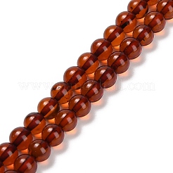 Янтарные шарики нити G-Z100-A02-5mm-02