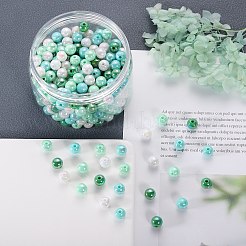 400 pz 4 colori perline acriliche opache&nbsp;MACR-SZ0001-79B