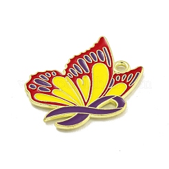 Pendente smaltati in lega&nbsp;ENAM-Z015-02G-03