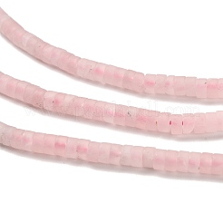 Природного розового кварца нитей бисера X-G-P575-B44-4x2mm